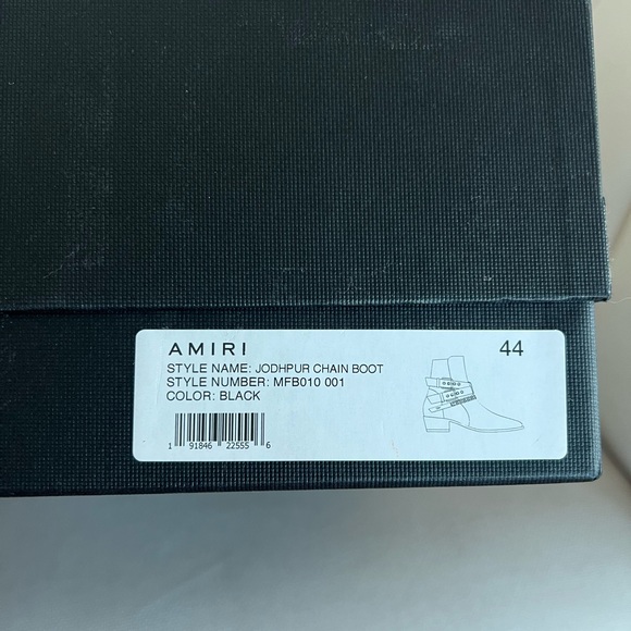 AMIRI JODHPUR CHAIN BOOTS